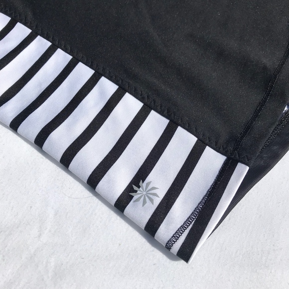 Athleta Ace Racer Stripe Built-in Bra Tank - Picture 3 of 7